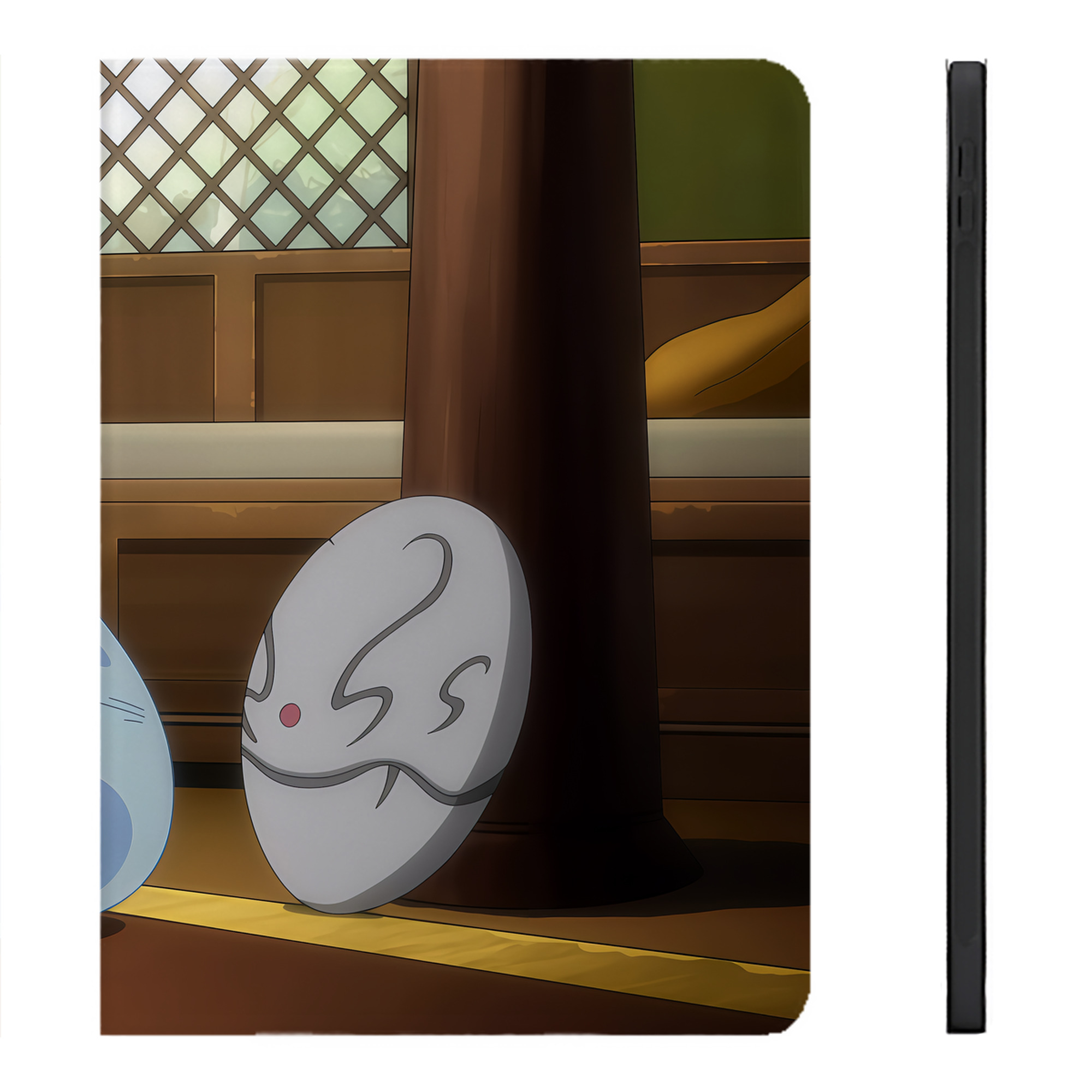 （画像用） 転スラ Regarding Reincarnated to Slime IPadケース ペンホルダー付き ブックスタイルデザイン